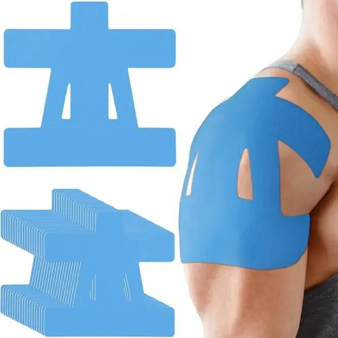 Precut Shoulder Kinesiology Strapping Tape for Men & Women