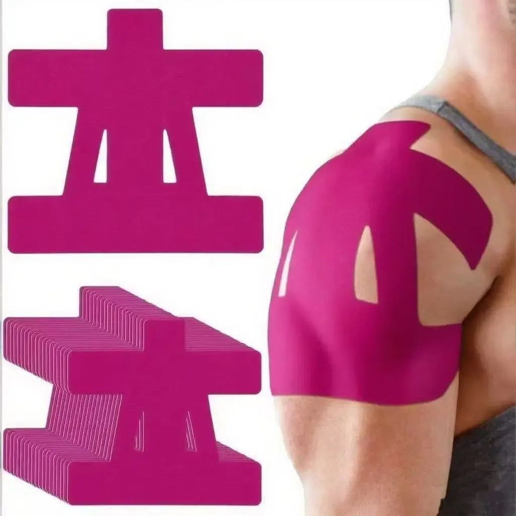 Precut Shoulder Kinesiology Strapping Tape for Men & Women