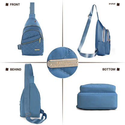 Small Backpack Crossbody Bags for Women Chest Bag Cross Body Bag Fanny Pack for Outdoors Hiking Traveling,Crossbody Small Backpack for Women Men,Mother's Day Gifts