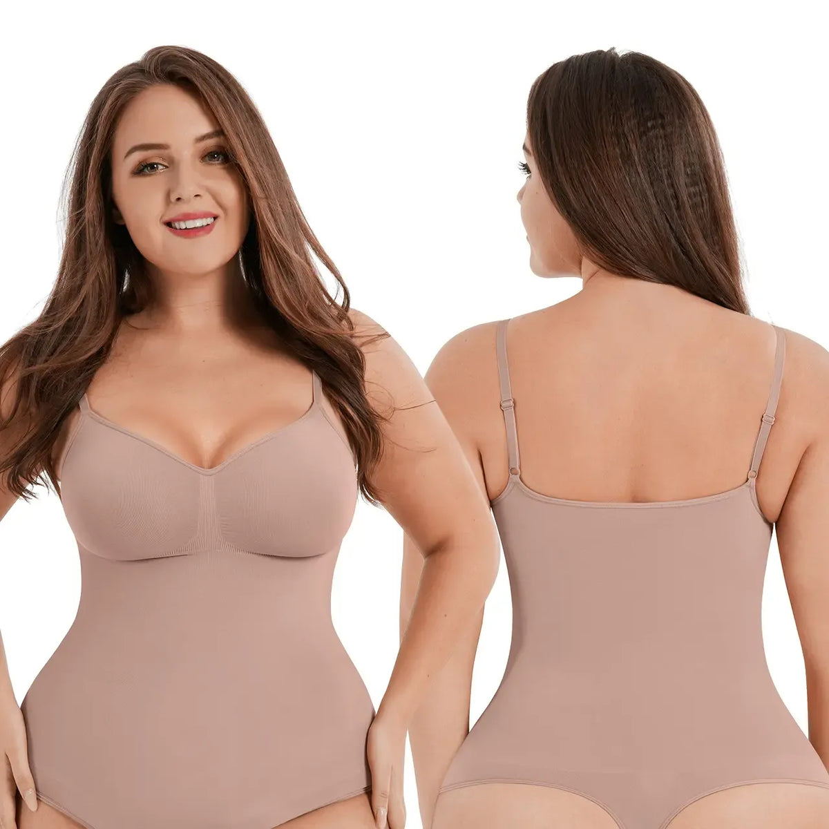 Seamless Covered Bust Jumpsuit Thong Bodysuit Fit Comfort Slimming  Womenswear 1 Breathable Hip Tops Soft  Deals For You