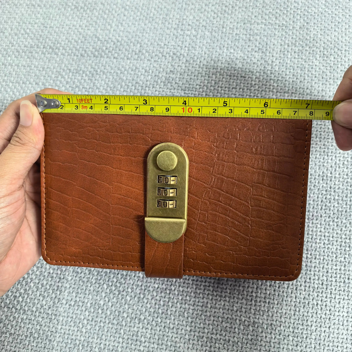 A6 Password Lock Savings Notebook – Budget Planner & Cash Organizer