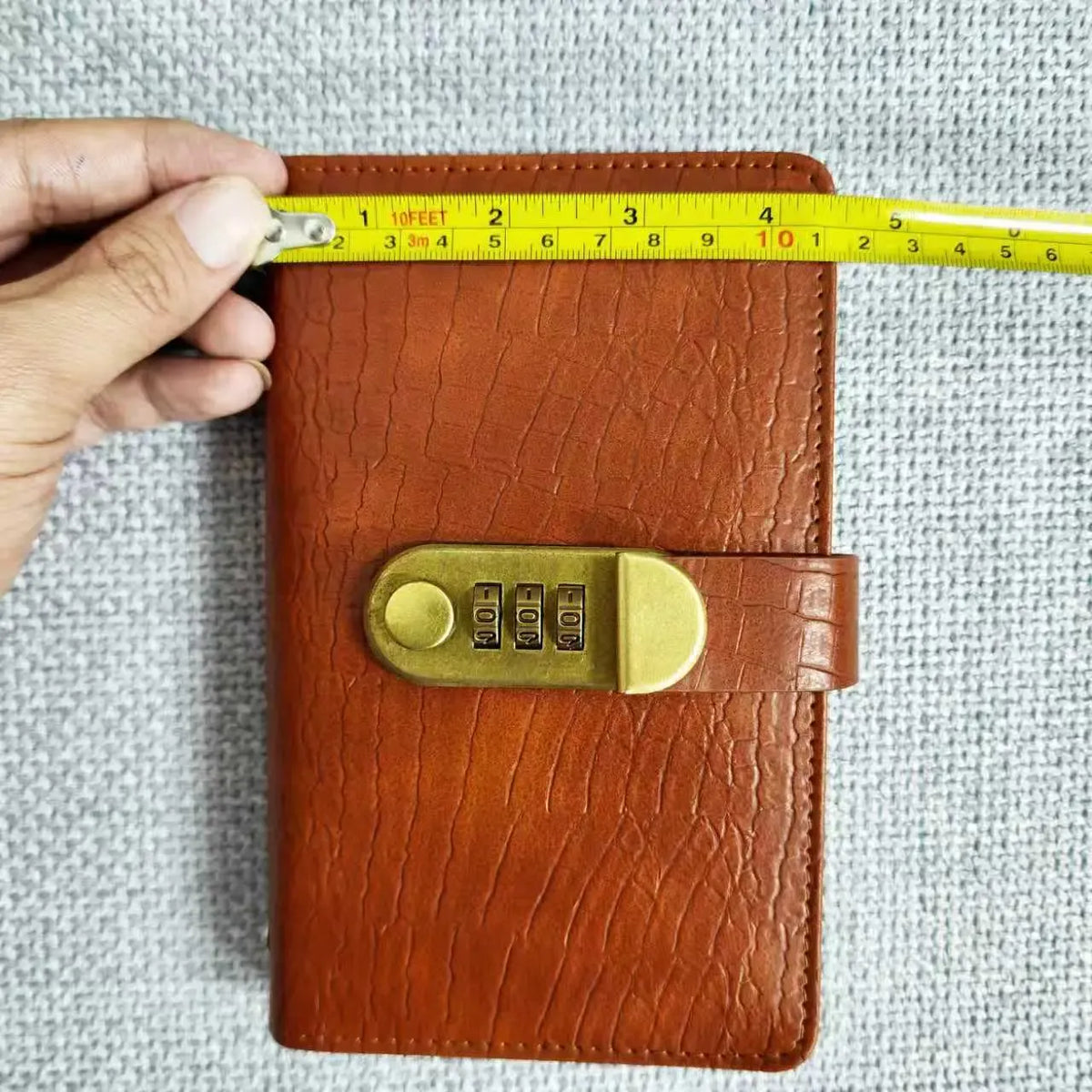 A6 Password Lock Savings Notebook – Budget Planner & Cash Organizer