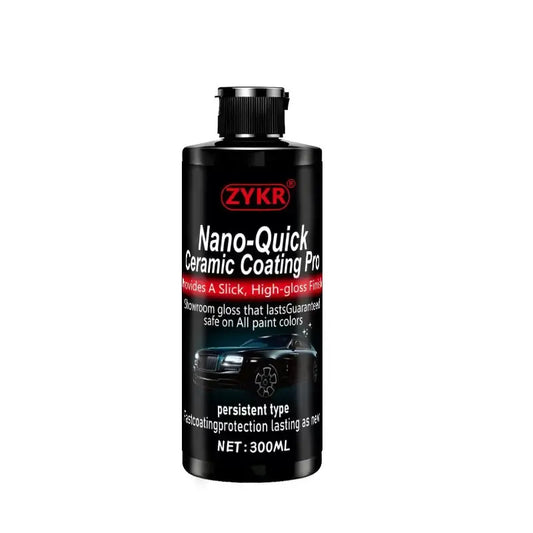 Nano-Quick Ceramic Coating Pro – 300ml Car Paint Sealant & Glass Protector