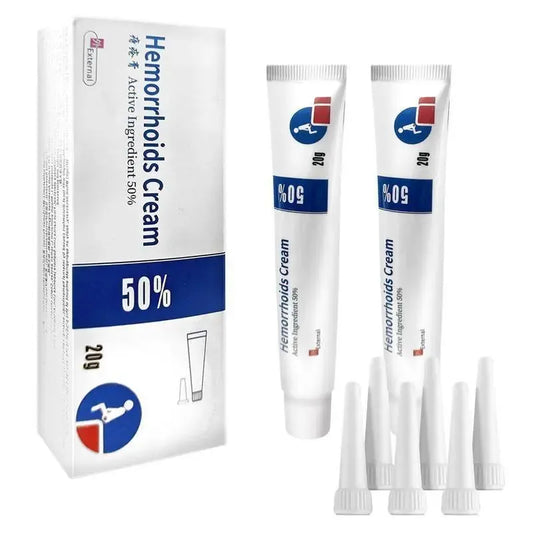 Hemorrhoid & Fissure Cream - Fast-Acting, Gentle-Formula Soothing Pain Relief Balm for Men & Women