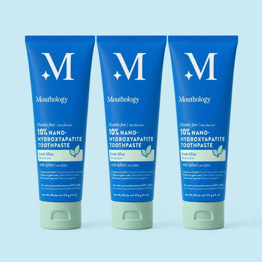10% Nano-Hydroxyapatite Toothpaste | Fluoride-Free Enamel Care, Fresh Mint