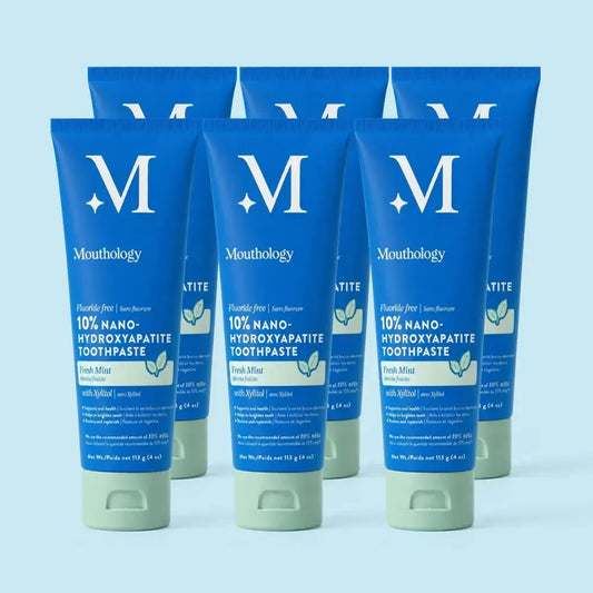 10% Nano-Hydroxyapatite Toothpaste | Fluoride-Free Enamel Care, Fresh Mint