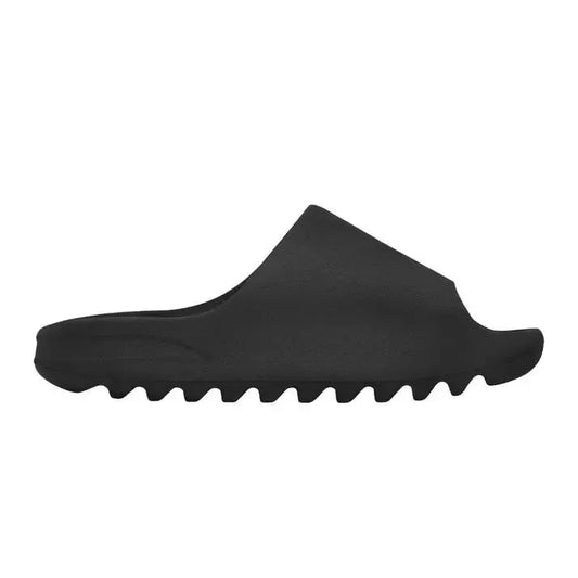 Black Walking Slippers – Comfortable Everyday Slip-On Shoes