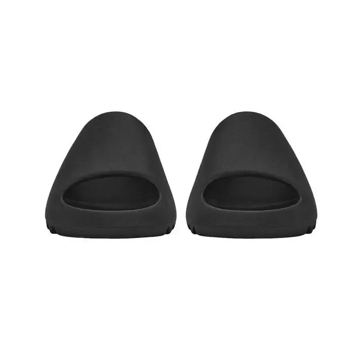Black Walking Slippers – Comfortable Everyday Slip-On Shoes