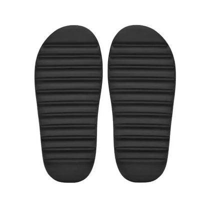 Black Walking Slippers – Comfortable Everyday Slip-On Shoes