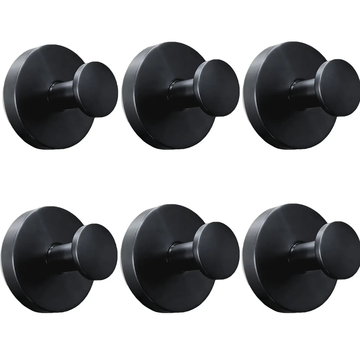 Shower Suction Cup Hooks (2/4/6 PCS) with Replaceable Core, Vacuum Locking No-Drill Removable Self-Adhesive Hooks for Bathroom Glass Tile, Home Organizers Holds Towels, House Accessories for Apartment Stuff &amp; Bathroom Decor Ideas