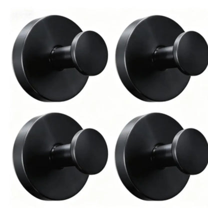 Shower Suction Cup Hooks (2/4/6 PCS) with Replaceable Core, Vacuum Locking No-Drill Removable Self-Adhesive Hooks for Bathroom Glass Tile, Home Organizers Holds Towels, House Accessories for Apartment Stuff &amp; Bathroom Decor Ideas