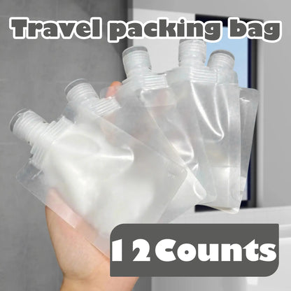 Reusable Plastic Pouches, Versatile Liquid Carriers for Picnics and Outings