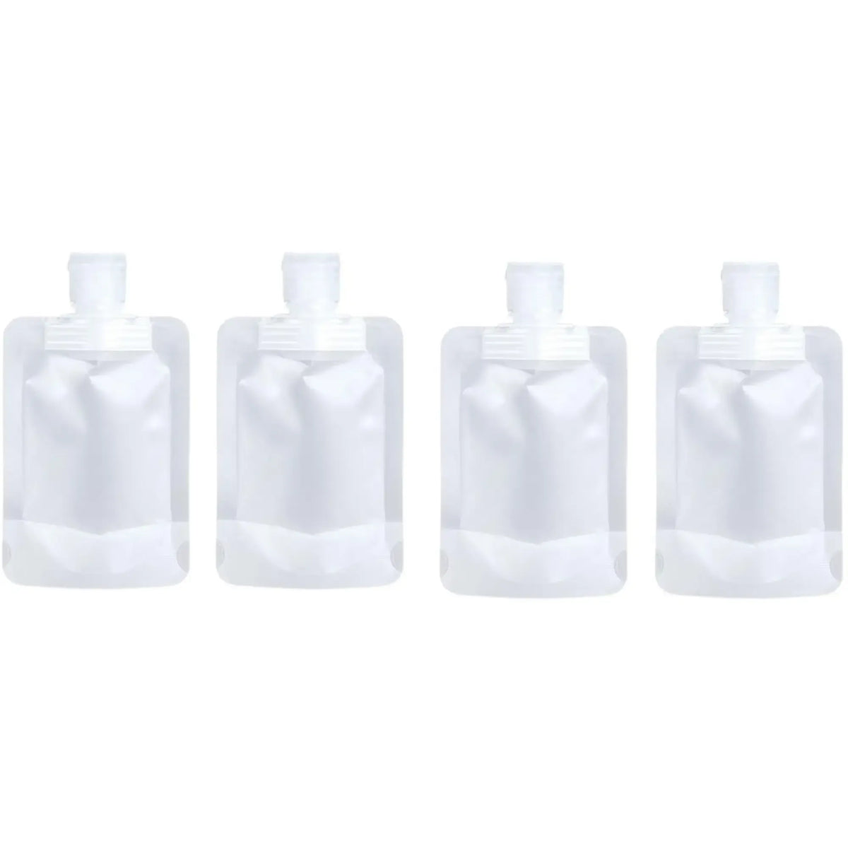 Reusable Plastic Pouches, Versatile Liquid Carriers for Picnics and Outings
