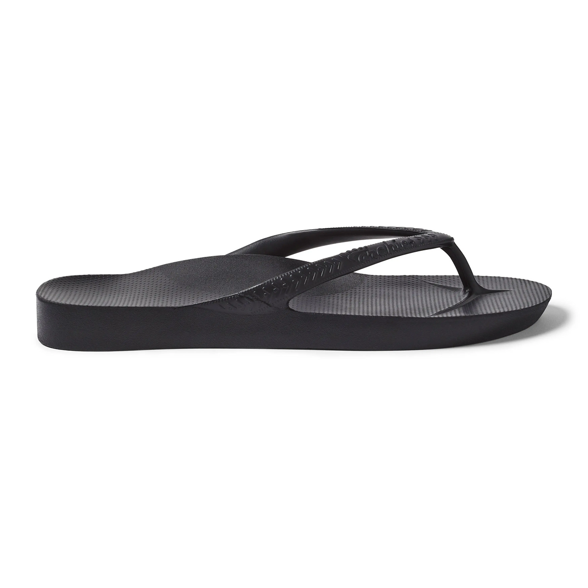 Black Arch Support Flip Flops for Men & Women – Orthotic Sandals for Plantar Fasciitis Relief – Lightweight, Cushioning, Shock-Absorbing Slippers, Sandals for Walking, Foot Pain & All-Day Comfort
