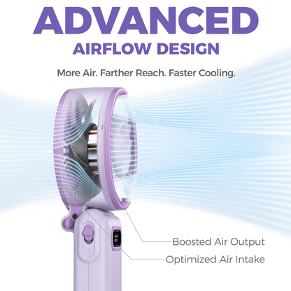 Rechargeable Foldable Portable Fan